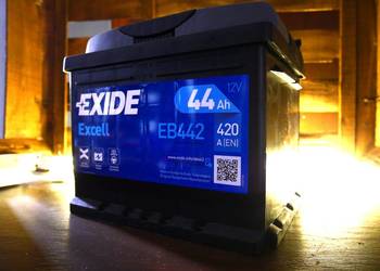 Akumulator Exide Excell 44Ah 400A kostka prawy plus