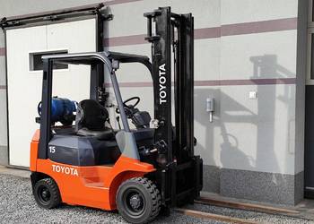 Wózek widłowy Toyota 7FG15 Lpg podnosi 3.5M Manual