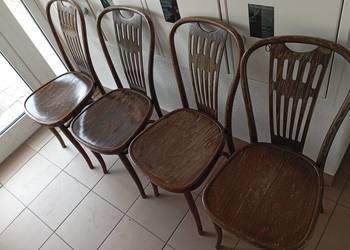 4 x krzesła PRL drewniane/ 50 zł sztuka
