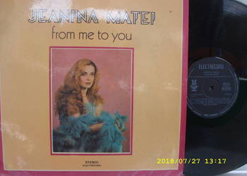 Pop, LP ;JEANINA MATEI--FROM ME TO YOU .