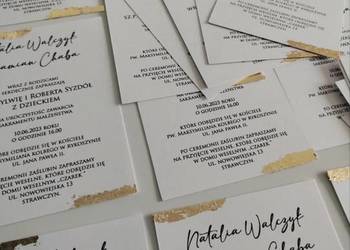 Zaproszenia Ślubne, pierwsza komunia, komunijne, chrzest, roczek, urodziny