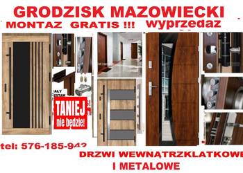 Drzwi ZEWNĘTRZNE wejściowe ,wewnątrzklatkowe antywłamaniowe akustyczne