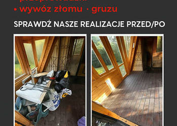Opróżnianie mieszkań, przygotowywanie do remontu, wywóz gruzu, śmieci ŻORY
