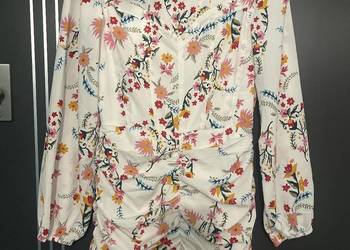 River Island sukienka modny wzór kwiaty kwiecista nowa roz.34/36