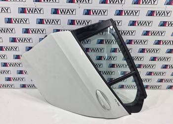 BMW 1 F40 DRZWI LEWE LEWY TYŁ KOMPLETNE A300 ALPINWEISS