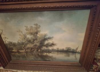 Widok rzeki -Ruysdal