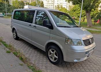 Long VW T5 r2009. poj 1.9tdi 9osob,skrz manual. opłaty,