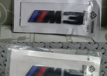 NOWY emblemat M3 | M5 czarny przyklejany znaczek