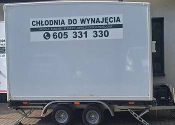 Chlodnia wynajem przyczepka przyczepa mobilna komunia wesele