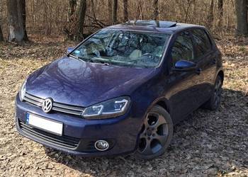 VW Golf 6 2.0 TDi 140 KM 2010r. szyberdach, hak