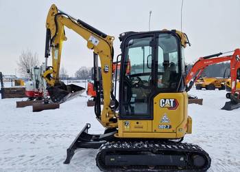 Minikoparka CAT 302.7 CR 2021r nowy model 2000mtg hydrauliczne szybkozłącze