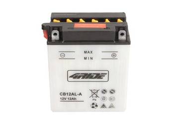 Akumulator motocyklowy 4 RIDE CB12AL-A 12V 12Ah 165A (Kwasowy, Prawy+)