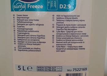 Sprzedam preparat do mycia mroźni i zamrażarek poj.5l.