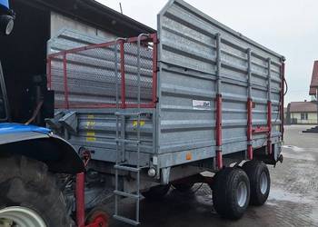 Rozrzutnik cynkomet tandem 8t, nadstawki do kukurydzy