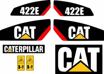NAKLEJKI NA MASZYNĘ CAT 422E