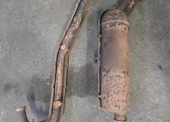 Tłumik kolektor wydech Suzuki eiger 400 kingquad 400