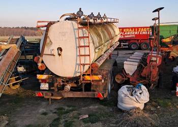 Beczka  do gnojowicy naczepa