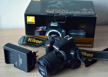 Nikon D3500 i obiektyw 18-140mm VR