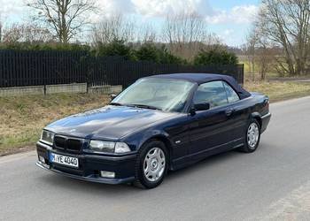 Bmw e36 cabrio 318i manual M Pakiet z VIN! Skóry! Do poprawek