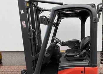 WÓZEK widłowy LINDE E12 , TRIPLEX 6,07m