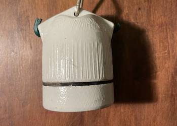 Stara oprawka ceramiczna do powieszenia PRL