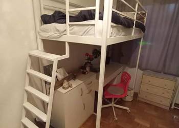 Łóżko młodzieżowe antresola