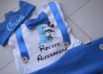 Komplet na roczek chłopca