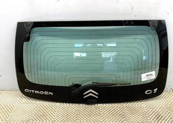 KLAPA TYŁ SZYBA CITROEN C1 Hatchback 05-14 Gris Gallium TYLNA, BAGAŻNI