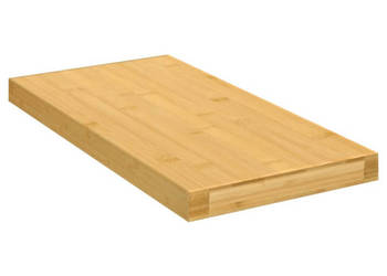 Półka ścienna 40x20x25 cm bambusowa WM-352728