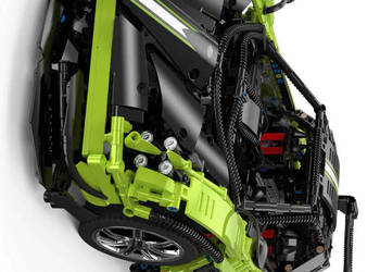 Pagani Huayra BC 1 8 RASTAR 2892 el zielone model auto klocki