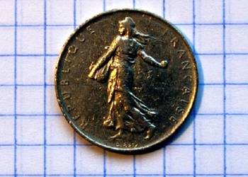 1 FRANK ( 1 FRANC ) 1970 ROK - FRANCJA