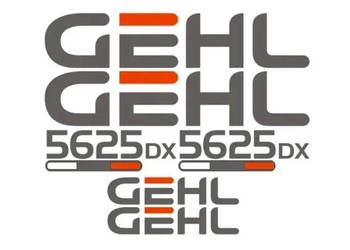 Naklejki oklejenie - GEHL 5625DX Zamiennik