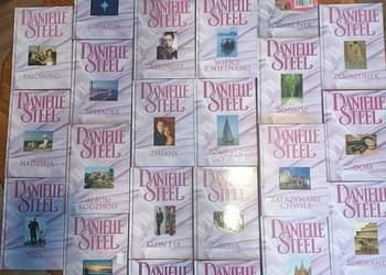 Danielle Steel - zestaw 24 książek wyd. Amber