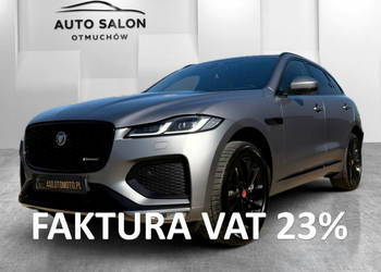 Jaguar F-PACE 4x4 skóra el.fotele WEBASTO acc FUL LED kamery 360 MAX OP
