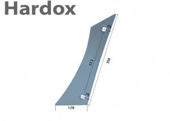 Pierś HARDOX VST1370/L części do pługa GASSNER