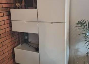 Meble salon jadalnia komplet. Stół krzesła komoda witryna