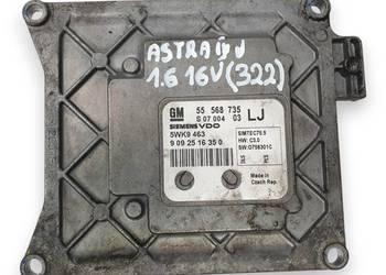 STEROWNIK SILNIKA Opel Astra J 1.6 16V 55568735 SIMTEC75.5