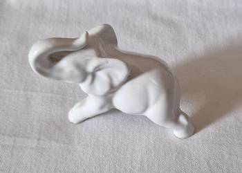 Słonik/słoń – porcelanowa figurka
