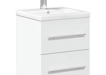 vidaXL Szafka łazienkowa z wbudowaną umywalką(SKU:3278755)