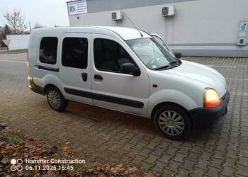 Renault Kangoo long 2002r 1,5 diesel świeże oc auto doinwestowane