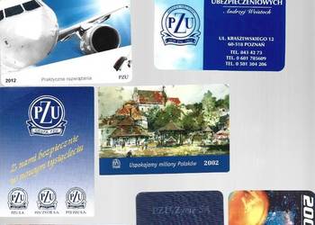 Kalendarzyki listkowe PZU Kalendarzyki listkowe PZU