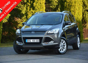 Ford Kuga Titanium Pół-skóry Navi Tablet 2xParktr. Asystent pasa Park Assi…