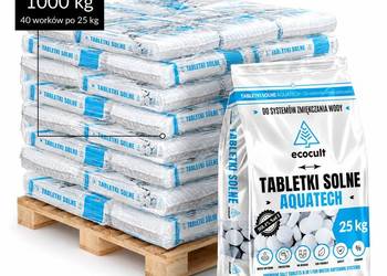 Tabletki solne AQUATECH paleta 1000 kg – dostawa Warszawa i cała Polska