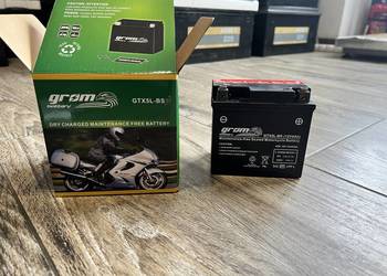 Akumulator motocyklowy GROM GTX5L-BS YTX5L-BS 12V 4Ah 80A P+