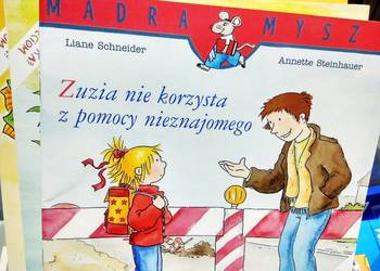 Zuzia nie korzysta z pomocy nieznajomych książki dziecięce