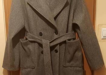 Szary płaszcz rozmiar M