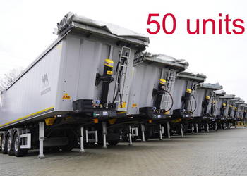 Wielton NW-3 / waga 6,2 t / poj. 38m3 / elek. dach / Teflon / 50 szt_242025