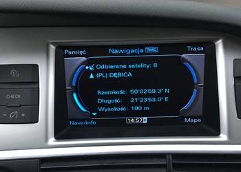 Polskie Menu Audi MMI 3G High A4 A5 A6 A8 Q5 Q7 Mapa 2024