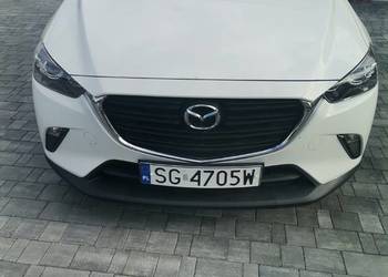 Mazda CX-3 2019r Benzyna 75 000km biała 2 właściciel