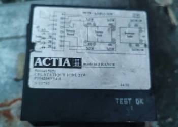 Moduł sterownik Actia 5010415051 Renault Midlum